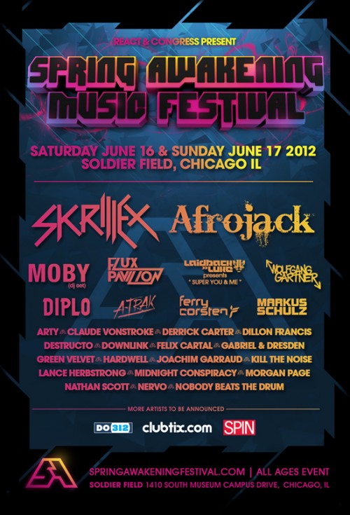 Spring Awakening Festival Lineup in the Year