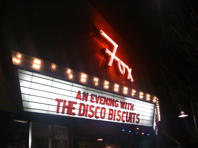 disco biscuits fox theatre last minute show