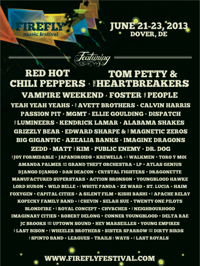 firefly music festival