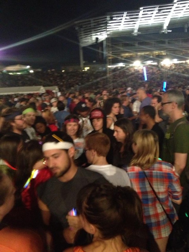 Justin Bieber at Phish