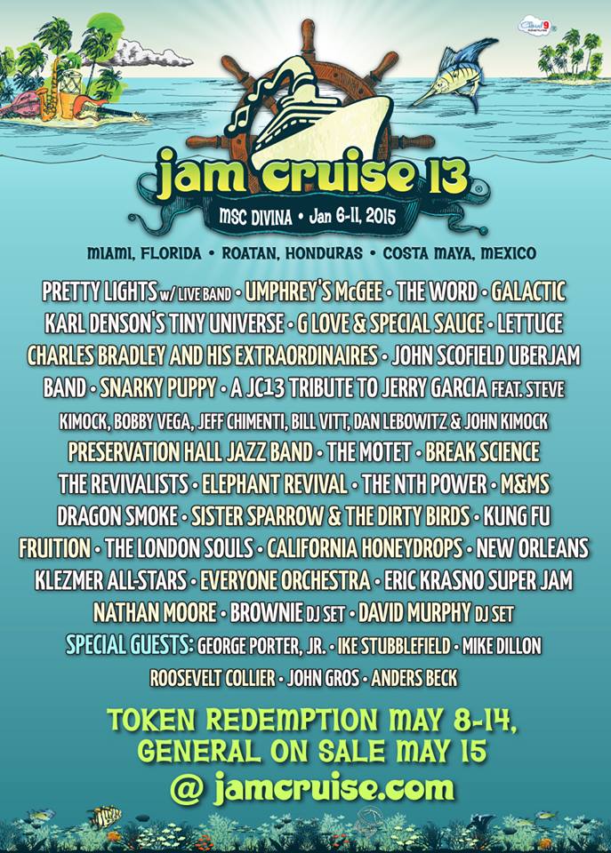 jam cruise lineup announced