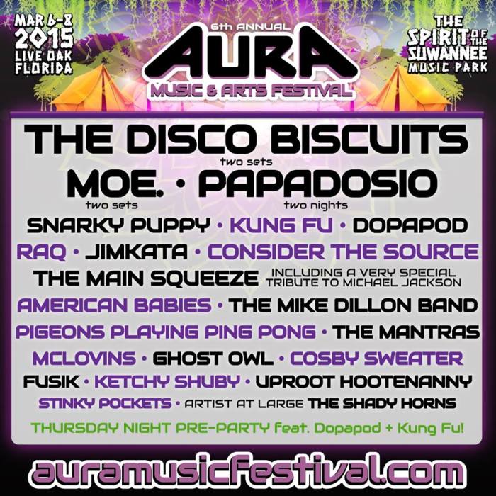 aura lineup