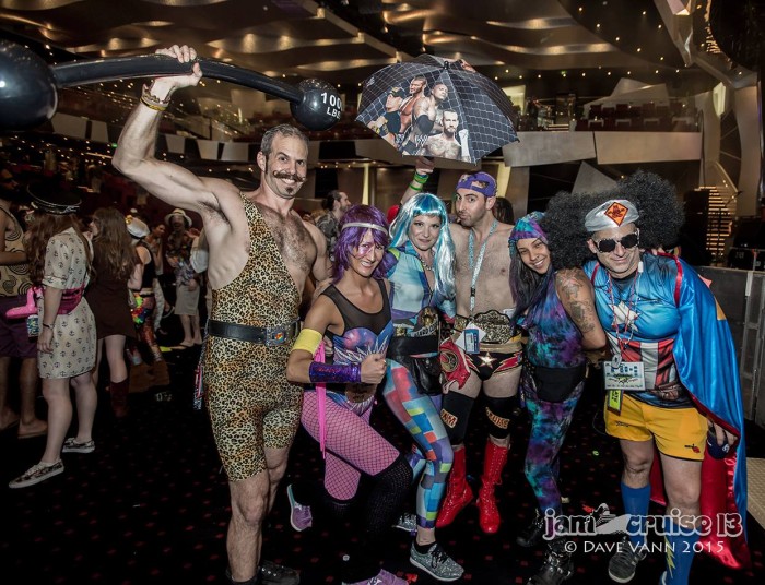 Costumes on Jam Cruise 13 / Photo by Dave Vann