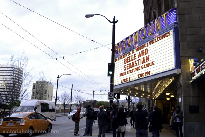 Belle & Sebastian at the Paramount Theater (Victoria Holt)