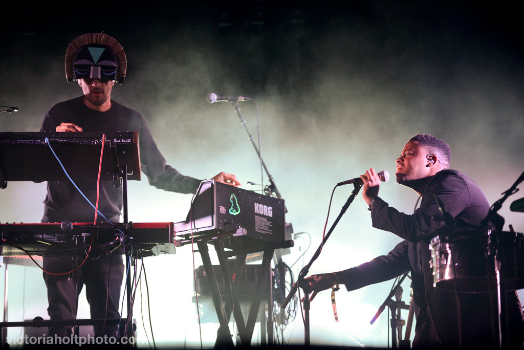 SBTRKT performs on the Bigfoot Stage on May 24th, 2015.