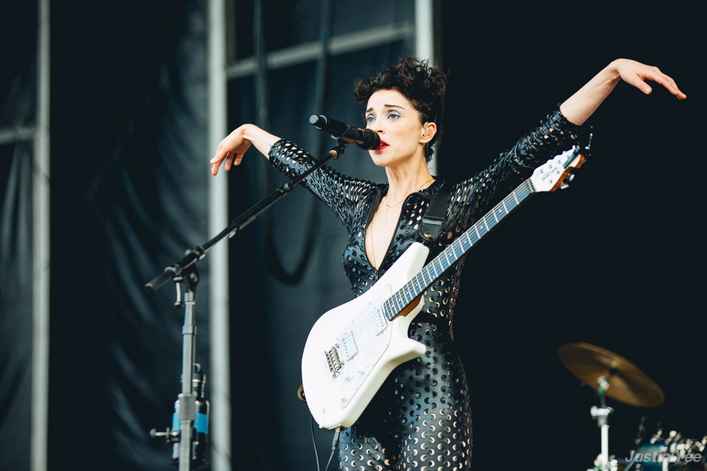 St. Vincent @ OSL 2015 © Justin Yee