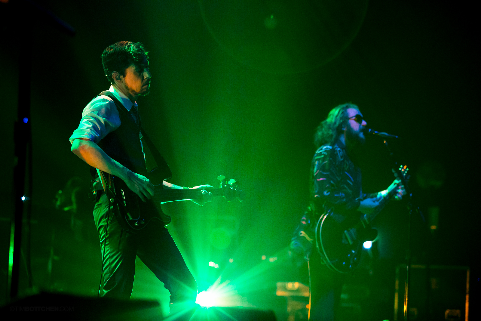 My Morning Jacket playing Peabody Opera House in St. Louis on August 12, 2015.