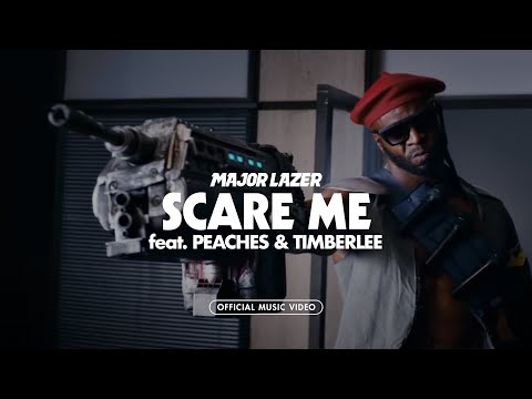 Major Lazer - Scare Me feat. Peaches &amp; Timberlee (Official Music Video)