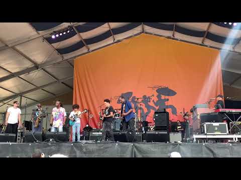 Dumpstaphunk 5/2/19 “Can’t You Hear Me Knocking” w/ Taz&#039; &amp; Karl Denson at Jazz Fest 50 in NOLA