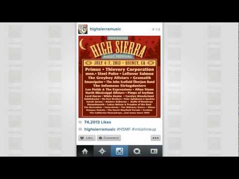 High Sierra Music Festival 2013 - Initial Artist Lineup Announcement Video