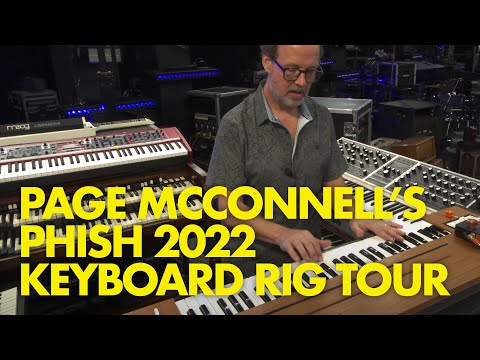 Page McConnell&#039;s Phish 2022 Keyboard Rig Tour (4K HDR)