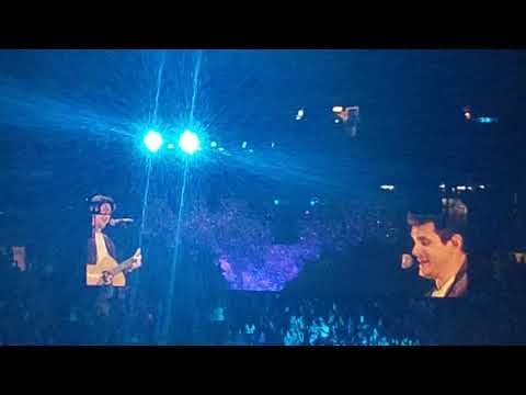 Emoji of a Wave - John Mayer live Madison Square Garden 25 July 2019