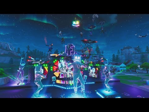 Marshmello Holds First Ever Fortnite Concert Live at Pleasant Park
