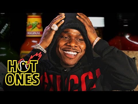 DaBaby Crushes Ice Cream While Eating Spicy Wings | Hot Ones