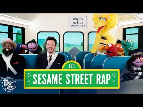 Sesame Street 50th Anniversary Rap w/ Jimmy Fallon &amp; Tariq &quot;Black Thought&quot; Trotter