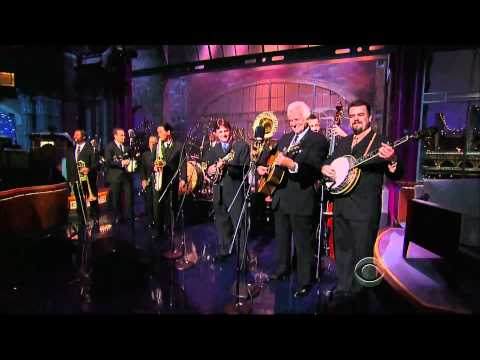 Preservation Hall Jazz Band &amp; The Del McCoury Band &quot;I&#039;ll Fly Away&quot; on Letterman