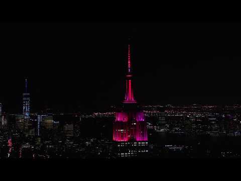 Dead &amp; Company - Touch of Grey (Empire State Building Light Show 6/24/17)