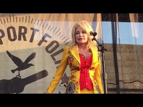 Dolly Parton with the HighWomen “Just Because I Am a Woman” Newport Folk Festival, July 27, 2019