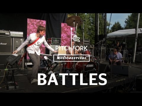 Battles Perform &quot;Futura&quot; at Pitchfork Music Festival 2011