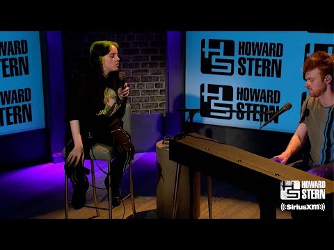 Billie Eilish Creates a Song While Live on the Stern Show