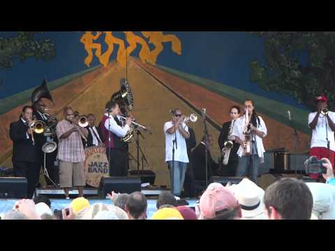 Preservation Hall Jazz Band with Rebirth Brass Band &quot;Let&#039;s Get It On&quot; @ Jazz Fest 2012