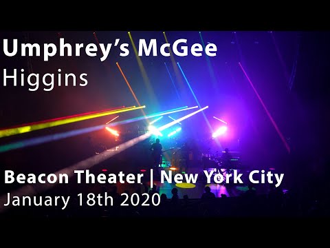 Higgins {4K + Taper Audio} | Umphrey&#039;s McGee | 1/18/20 | Beacon Theater | New York City, NY