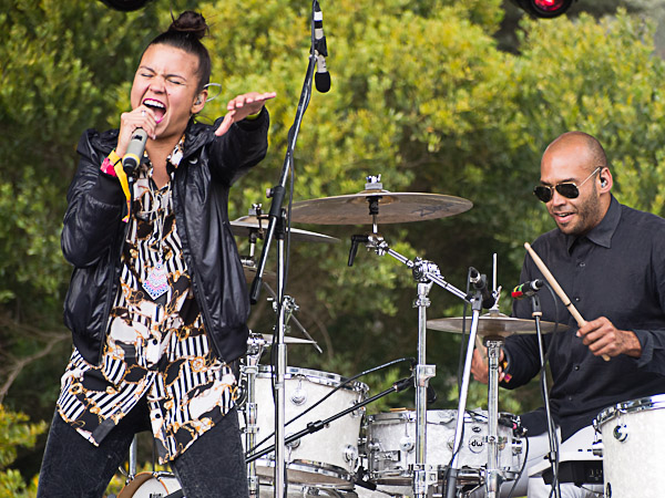 Bomba Estereo @ Outside Lands 2012 || Photo by Jimmy Grotting