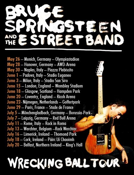 live band tour dates