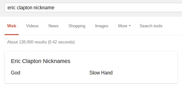 eric clapton nickname   Google Search