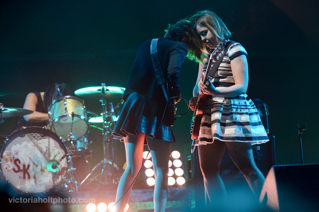 Sleater-Kinney perform on the Sasquatch Stage on May 22nd, 2015.
