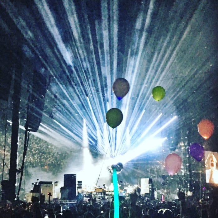 LCD Soundsystem at Bonnaroo 2016 // Photo by Wesley Hodges