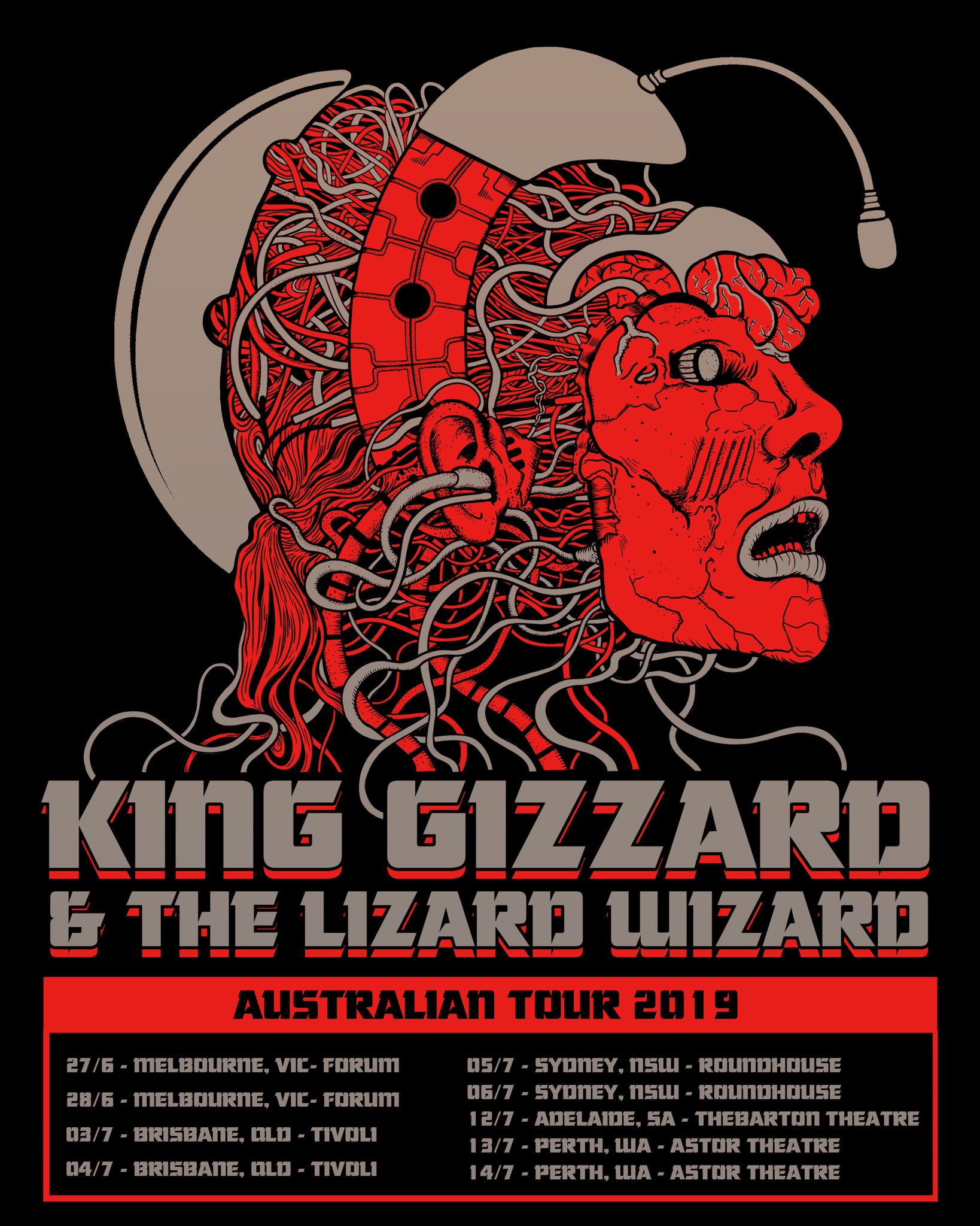 King Gizzard & The Lizard Wizard Announces 2019 Australian Tour Dates ...