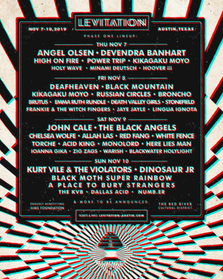 levitation festival announces 2019 lineup