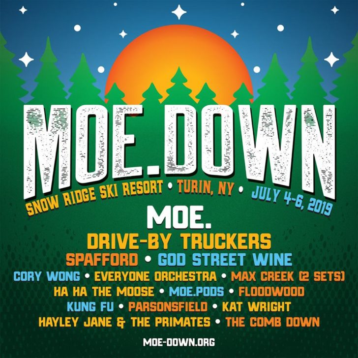 moe down 2019 lineup announced