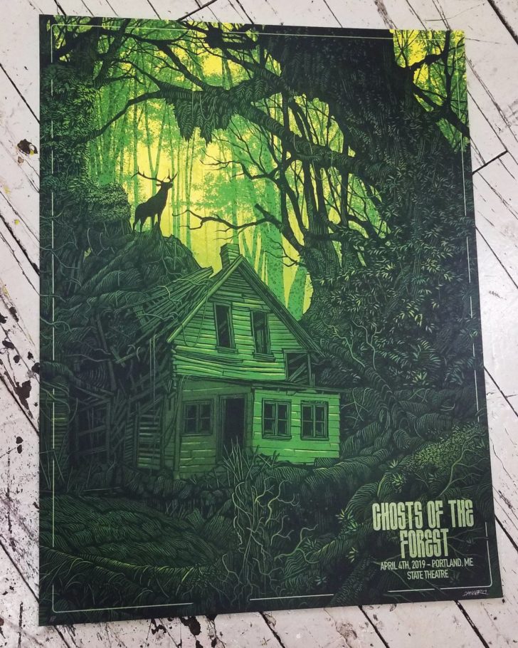 ghosts of the forest poster portland maine