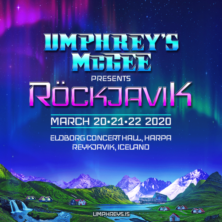 umphreys mcgee Röckjavik iceland event 2020 announced