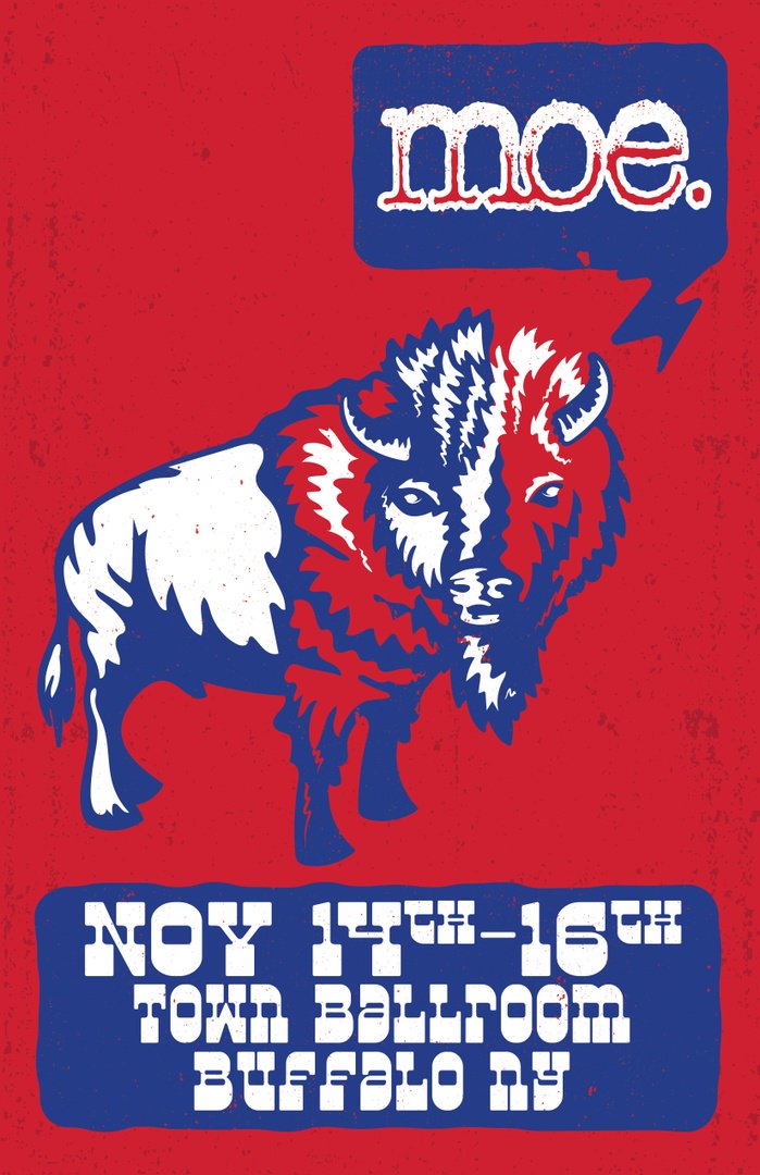 moe buffalo 2019 run town ballroom november 14-16