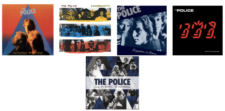 the police vinyl reissues