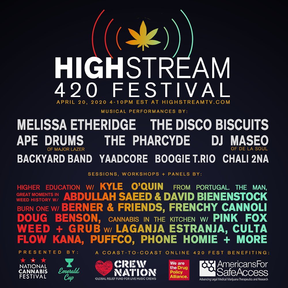 Watch Highstream 420 Festival Featuring Disco Biscuits, Melissa