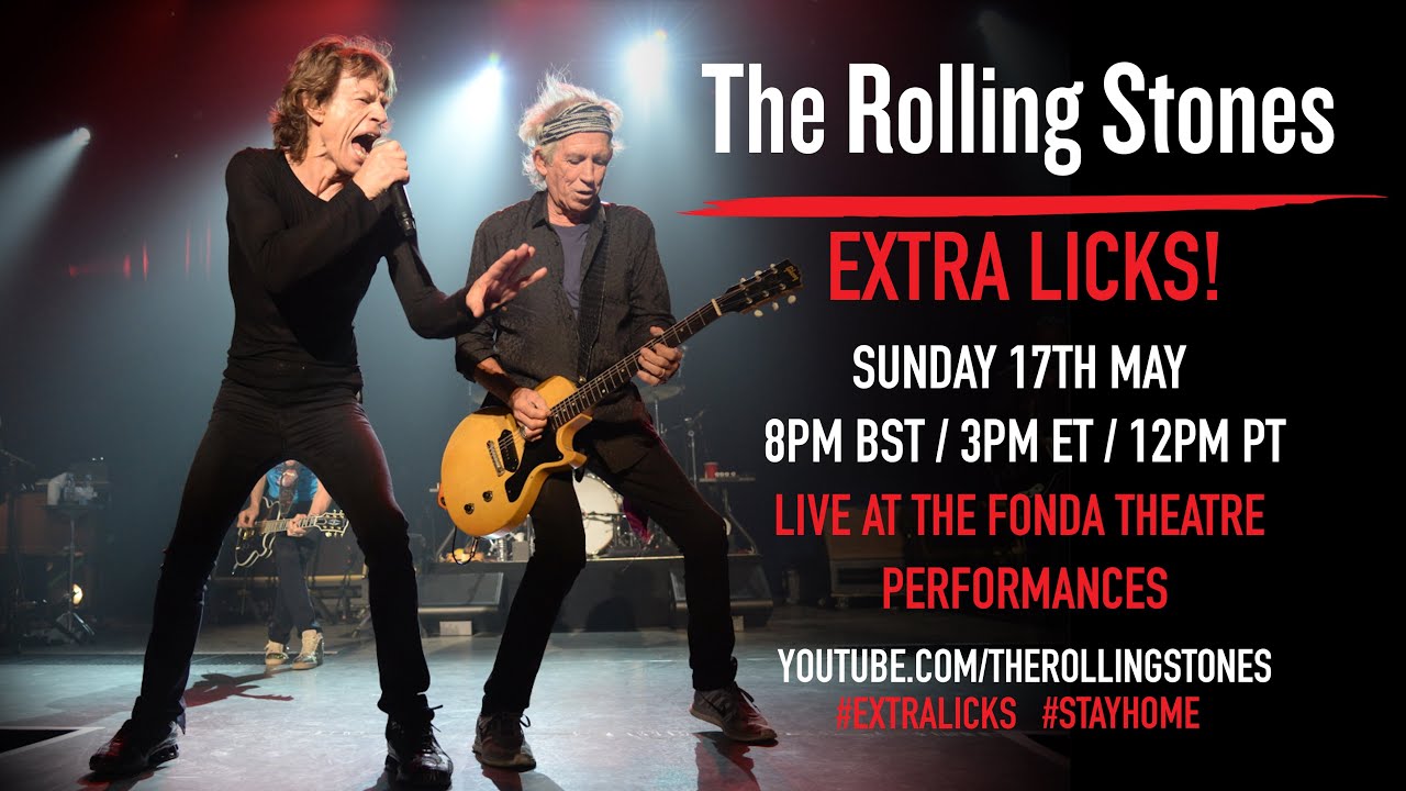 Rolling Stones Pick ‘Live At The Fonda Theatre’ for Next Extra Licks! Livestream
