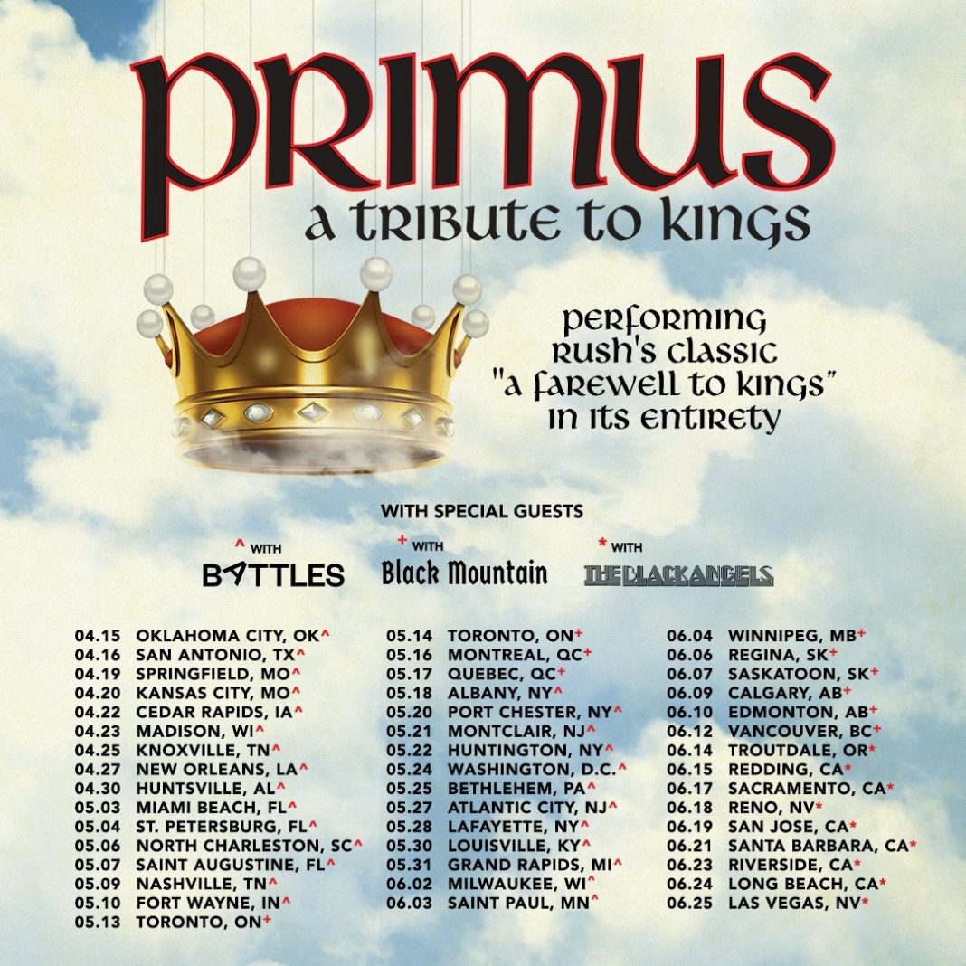 primus rush tour